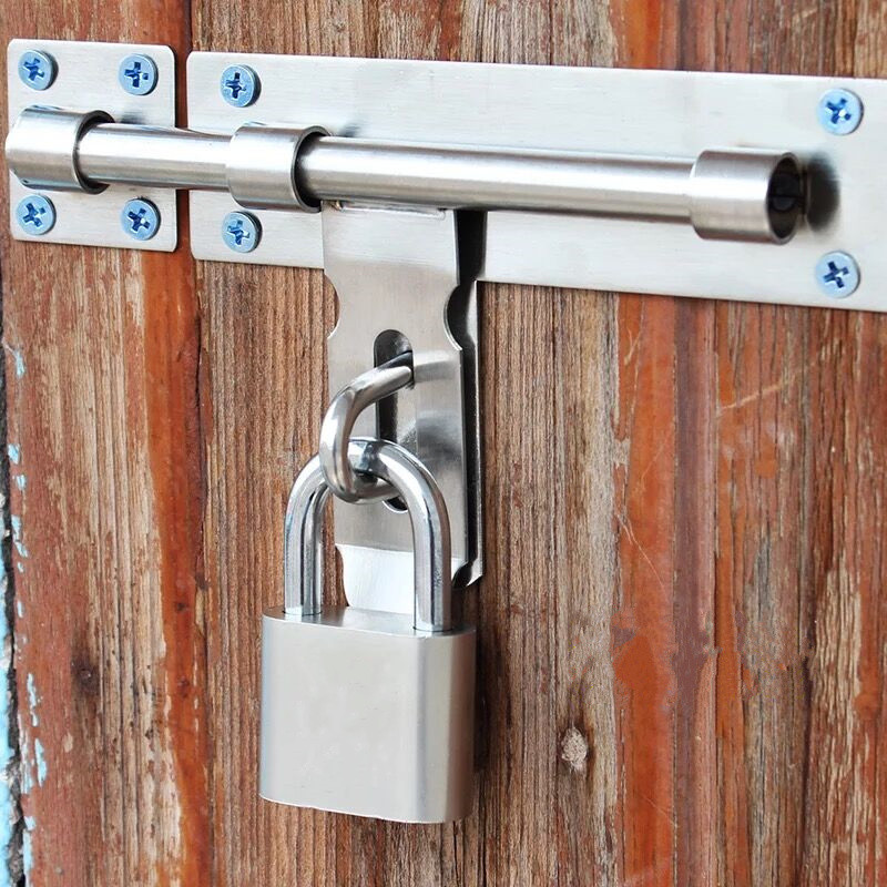     ڹ Lock4 Ű   ȭ ĳ    ġ fechadura/Professional Safe Anti-theft Padlock Lock4 Keys Nickel plating luggage cabinet jewelry